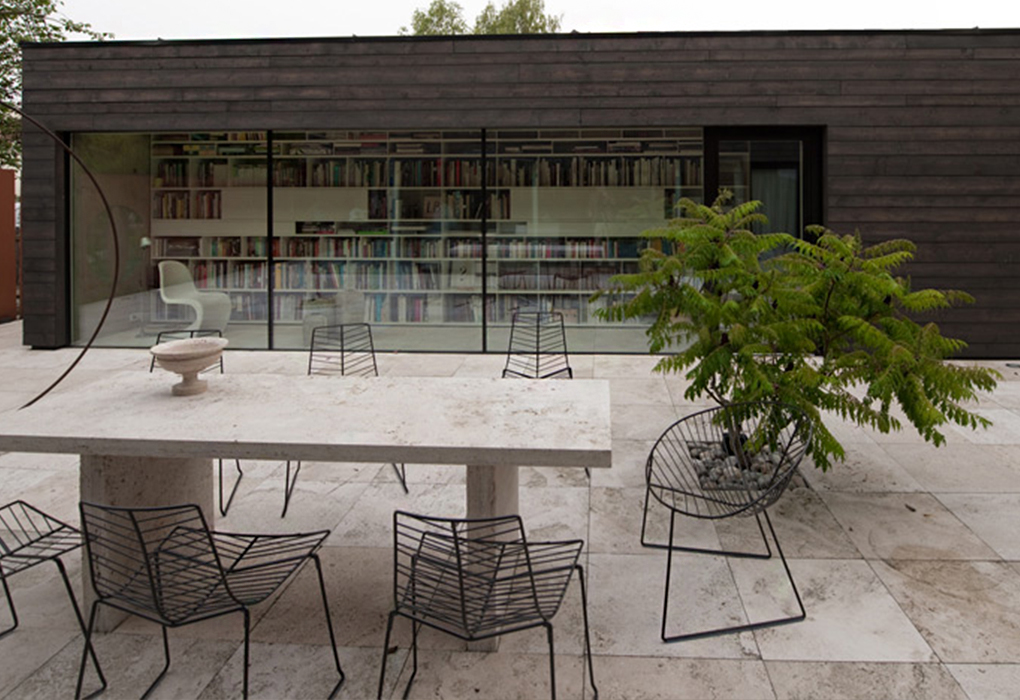 创意家具 - 坐具|户外椅|办公家具|设计师家具|Leaf 金属户外休闲椅